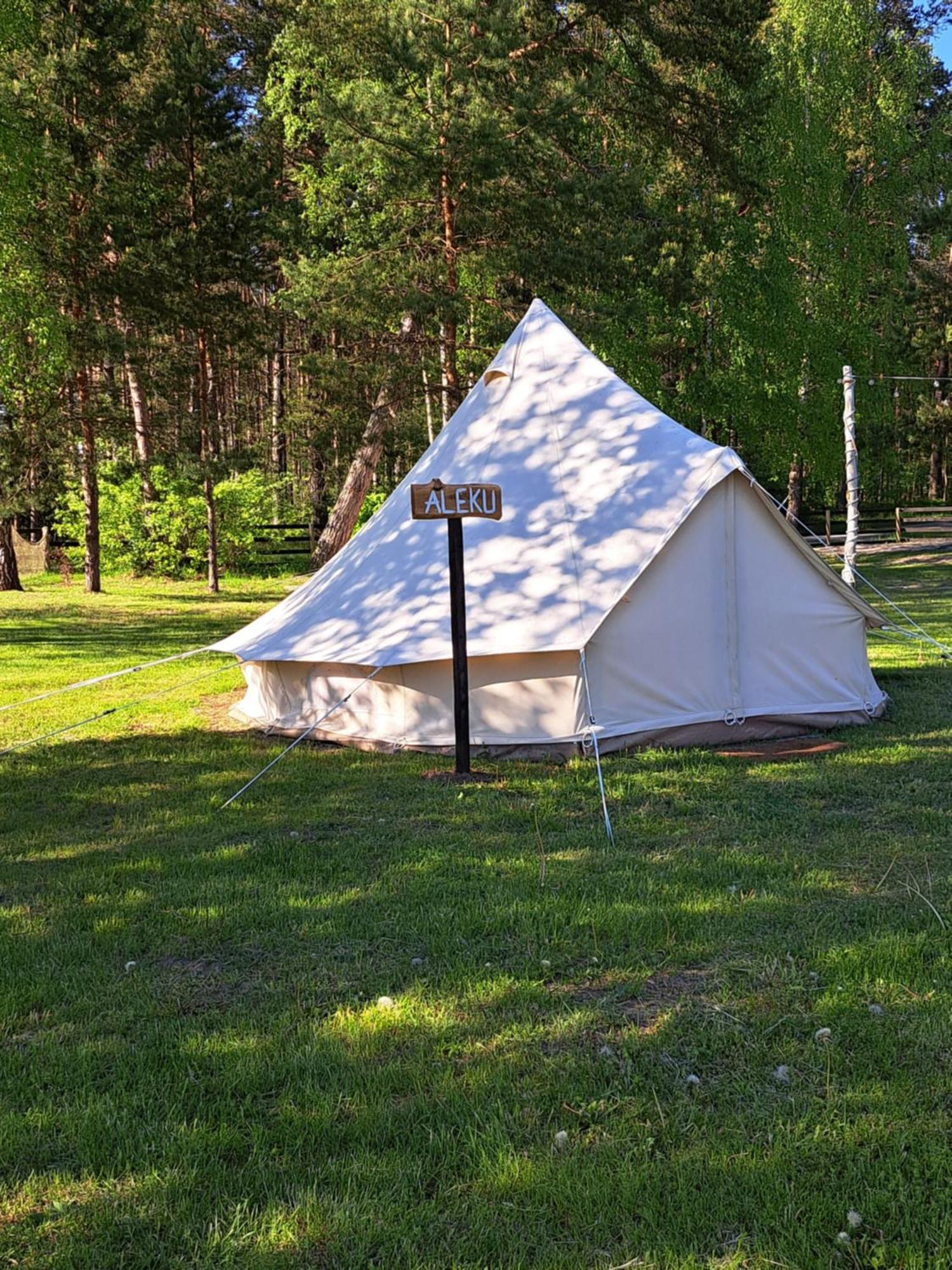 Glempings Berzciema Laguna Bērzciems Zimmer foto